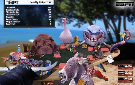 Beastly poker tour...