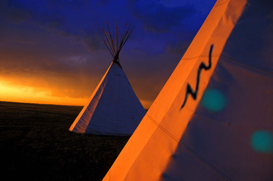 Two Teepees