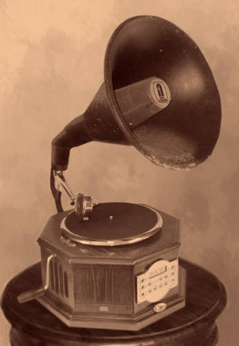 Megaphone Record Player