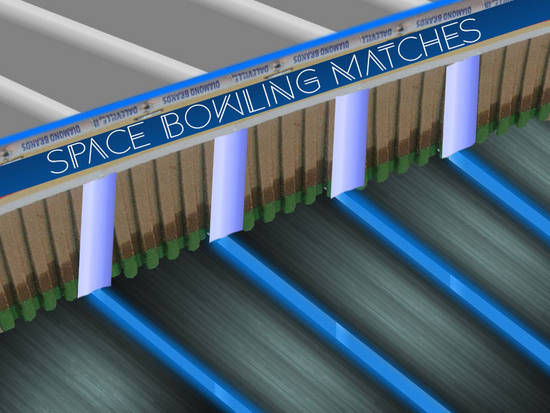 SPACE BOWLING MATHCES