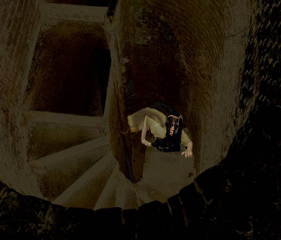 the ring on stairs