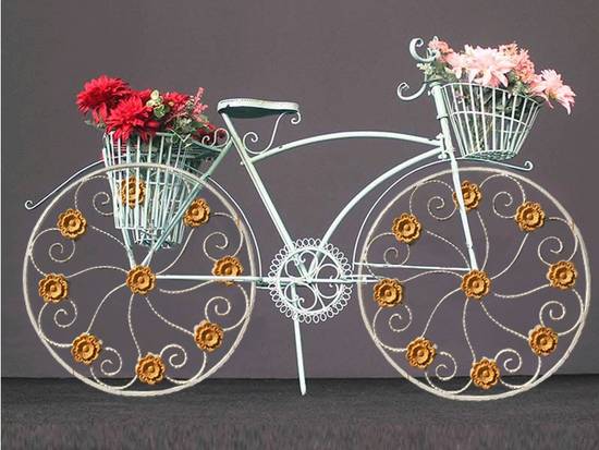 Floral bicycle