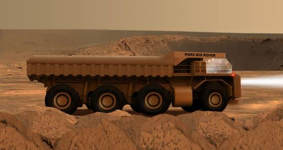 Mars big rover