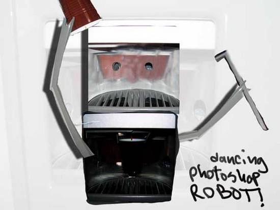 dancing coffee robot