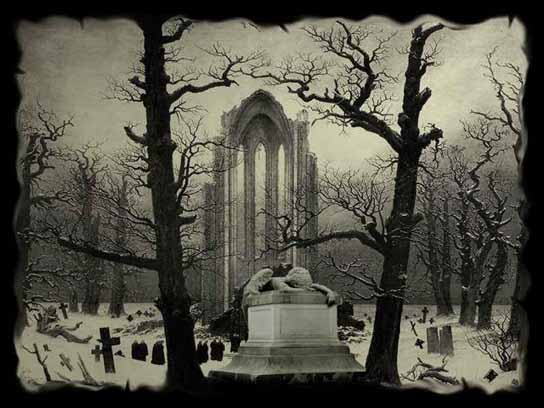 Spooky ol'graveyard