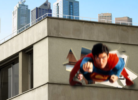 Superman Saves The Day..