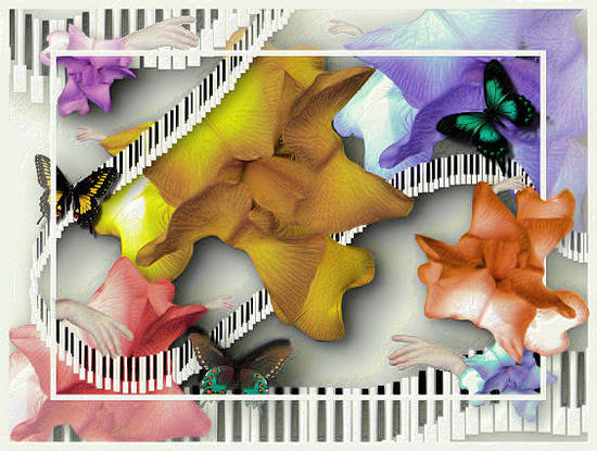 Piano and Petals