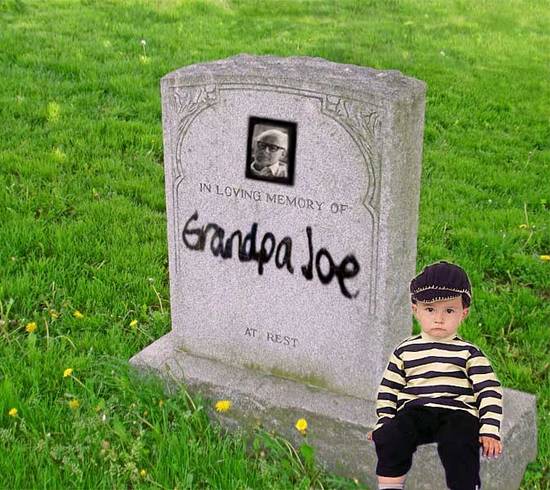 Grandpa's gone