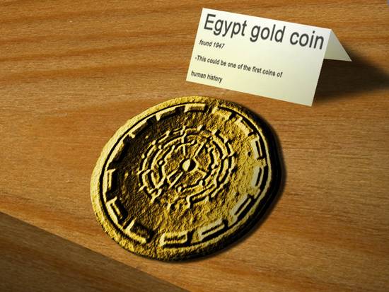 Egypt Gold Coin
