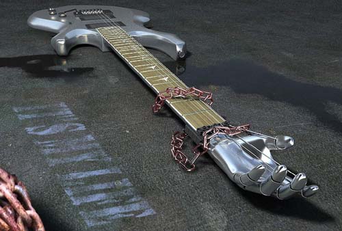 chaind guitar