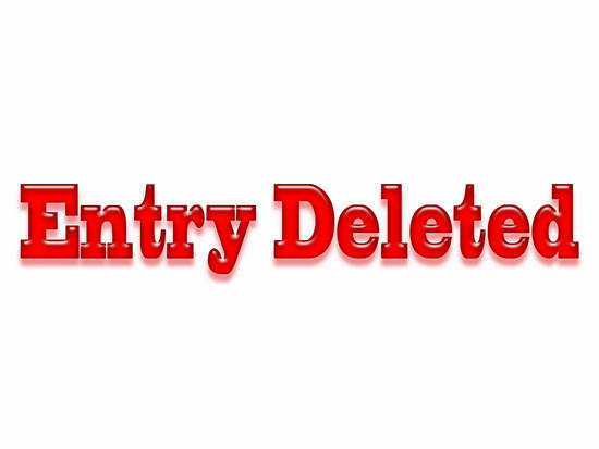 Deleted Entry