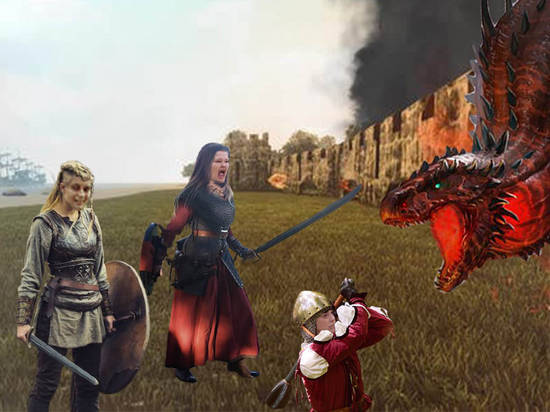 Dragon Vs Maidens Of War