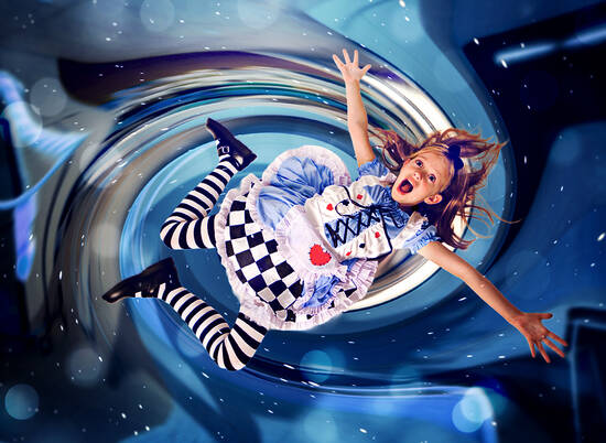Alice Down Rabbit Hole 
