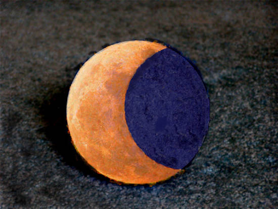 Tennis Ball Eclipse