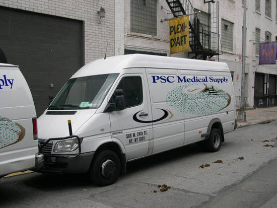 PSC Medical Supply Vans