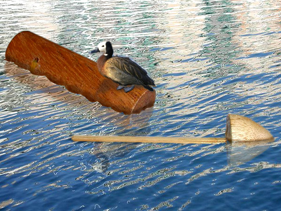  ~ Wooden Toy Afloat ~
