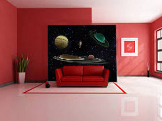 Space Art in Lounge