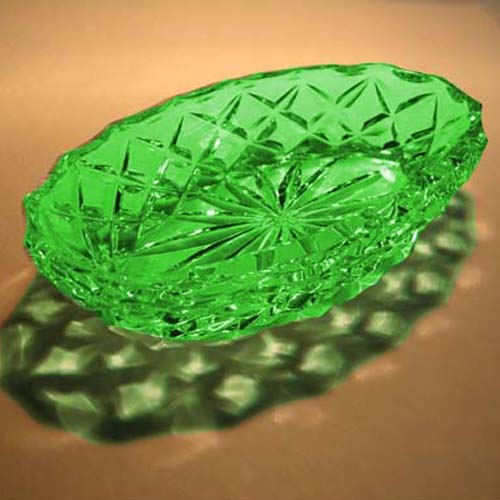 Green Crystal Bowl