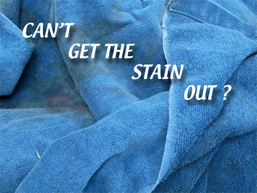can't get stain out?GIF