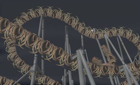 Boneyard Roller-Coaster!