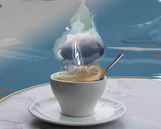storm in a tea cup