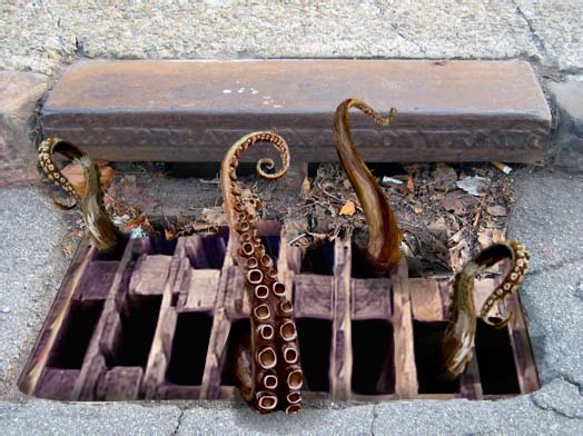 sewer grate
