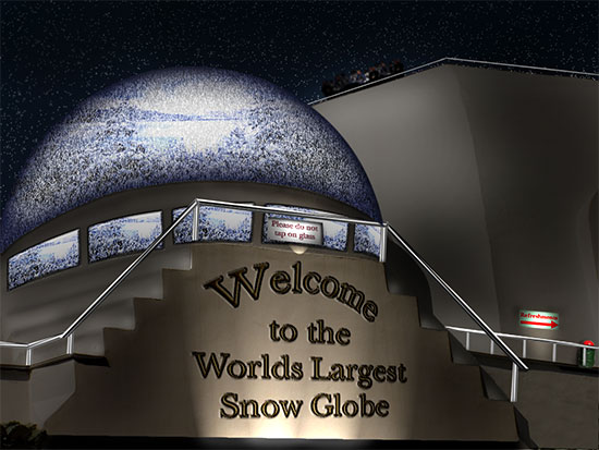 Largest snowglobe