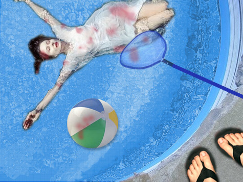 Dead Body In Pool