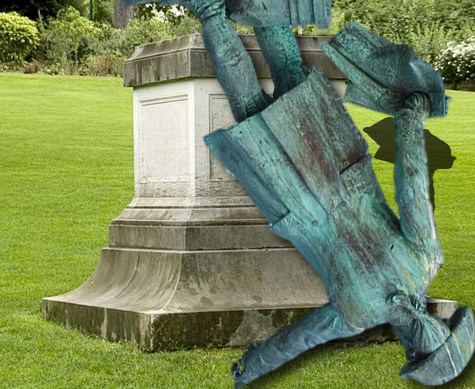 Fallen Statue