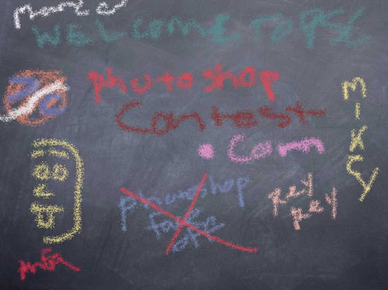 PSC chalkboard