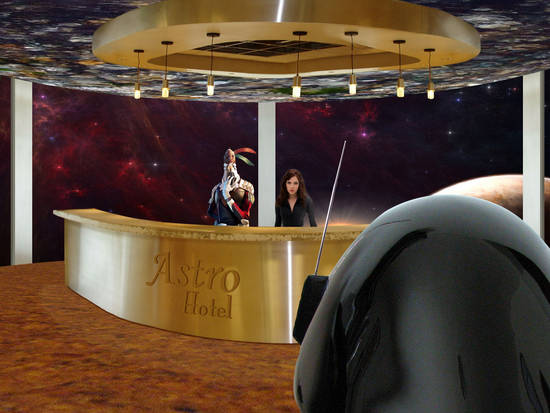 Astro Hotel Front Desk