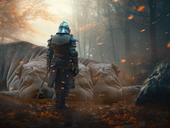 Cerberus and Warrior