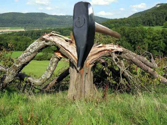 The Giant Axe That Fell!