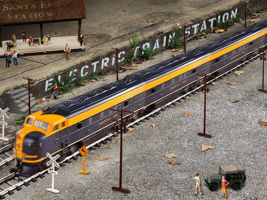 Electric Train Station