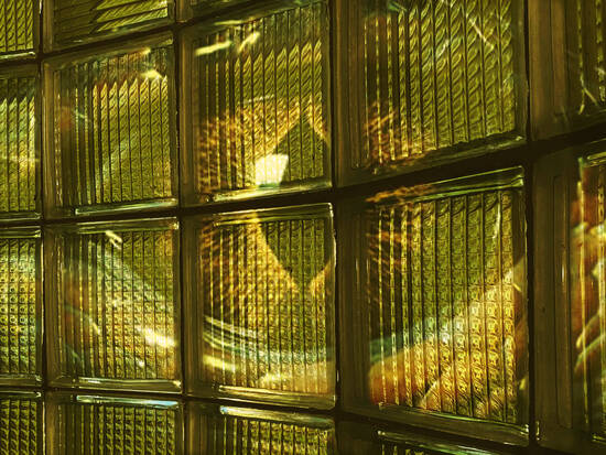 Hope glass is sturdy...