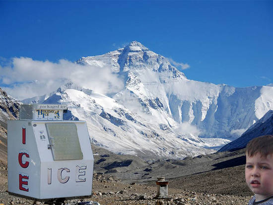 ICE at the Mt. Everest