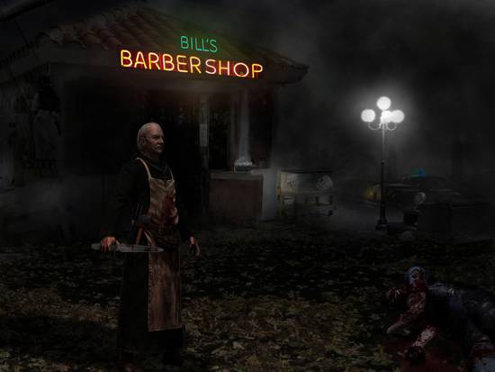 Bill the maniak barber