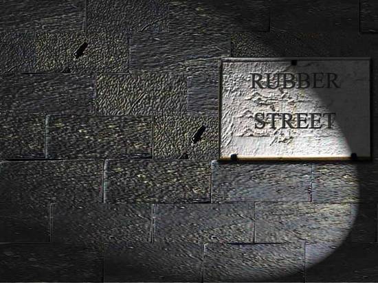 rubber street