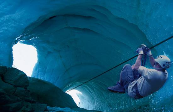 Ice Cave Transit