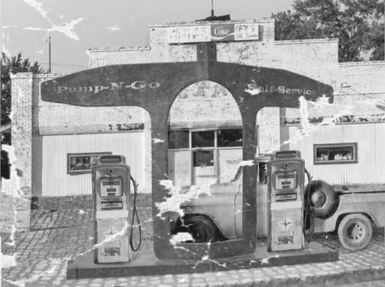 Old Gas Station Photo 2