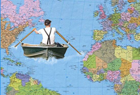 rowing across the world