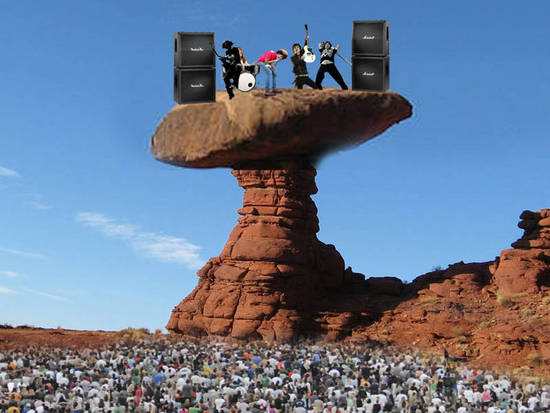 Teetering Rock Concert