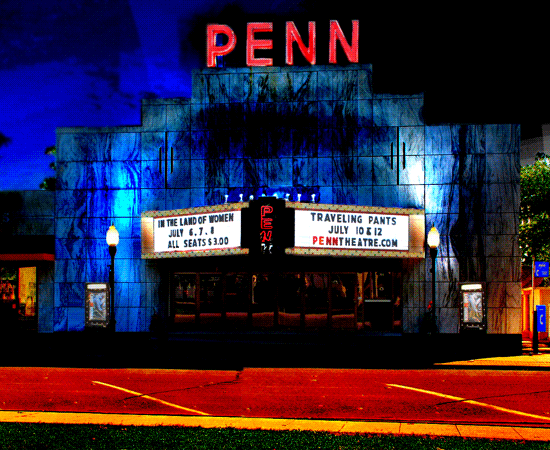 night at PENN- GIF