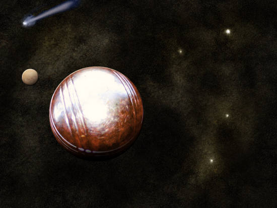 Bocce in Space!