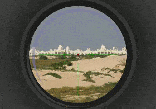 Sandcastle sniper GIF