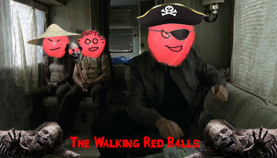 The Walking Red Balls