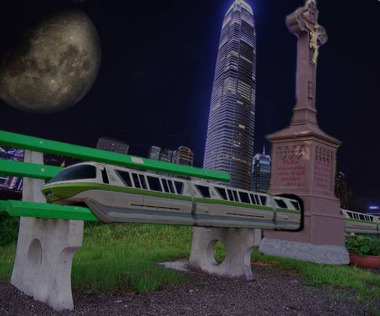 Green Bench Monorail
