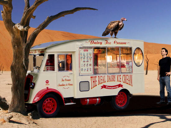 Survive on ice cream?