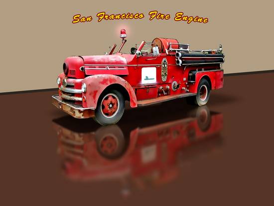 SanFrancisco Fire Engine