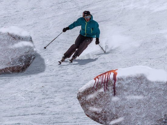 WARNING: SHARP TURN!